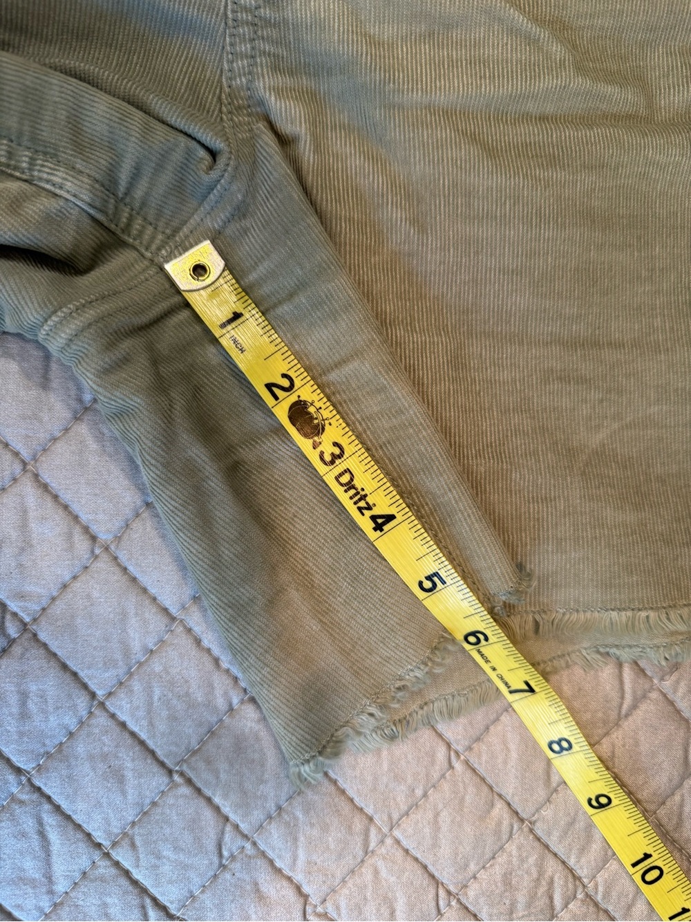 Carve Designs Oahu stretch cord hi rise  short size 6 - Picture 7 of 7